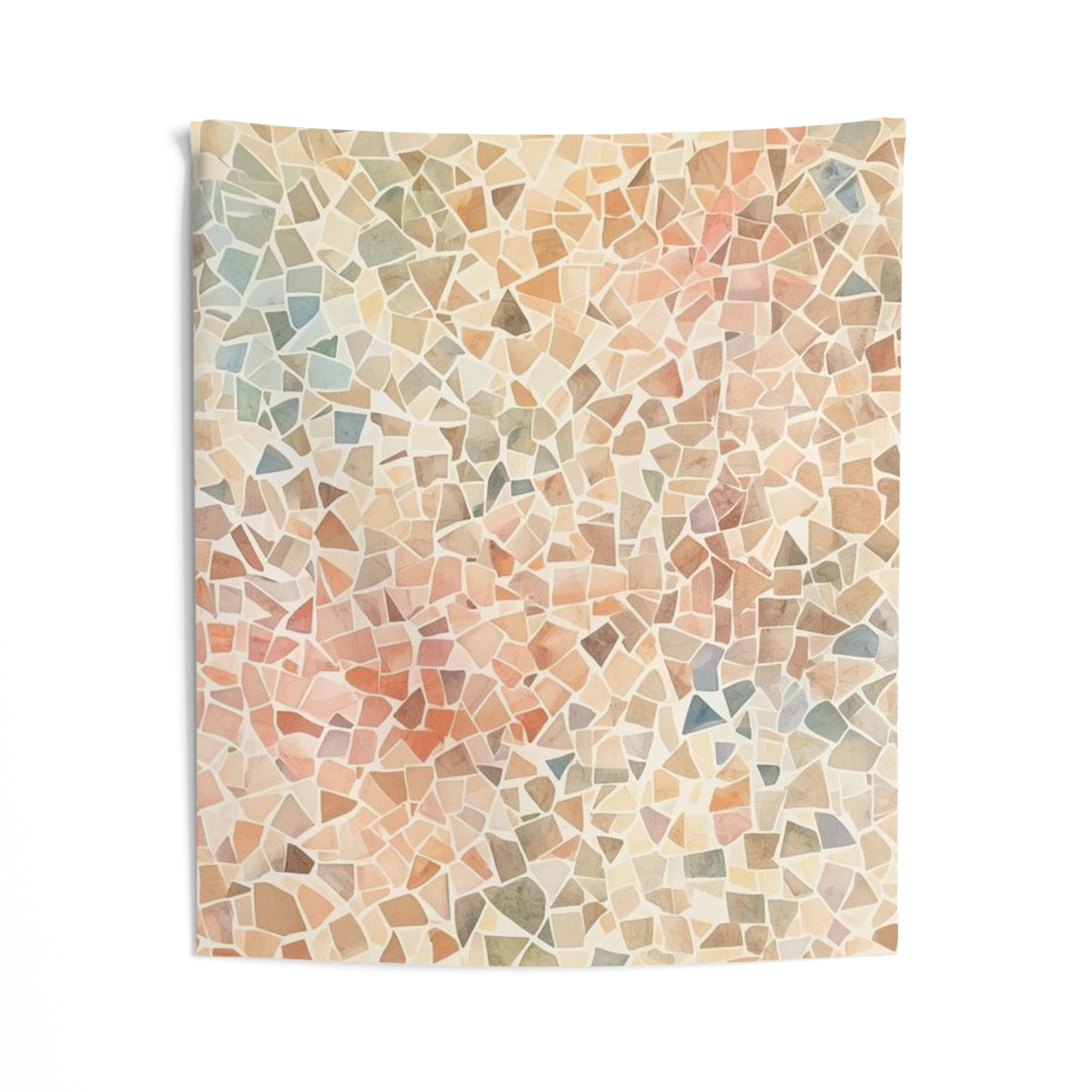Elegant Mosaic Indoor Wall Tapestries by Rosetta Creative Boutique– Bohemian Home Decor, Living Room Accent, Bedroom Wall Art, Unique Gift Ideas, Cozy Atmosphere - Rosetta Creative Boutique